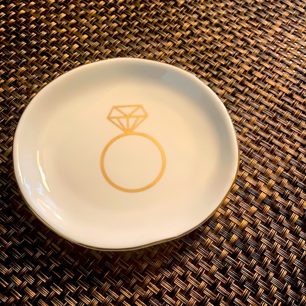Ceramic ring plate